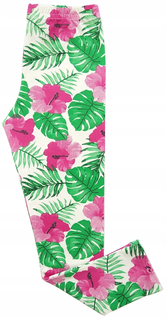 

Legginsy Getry dla Dziewczynki W Kwiaty 116