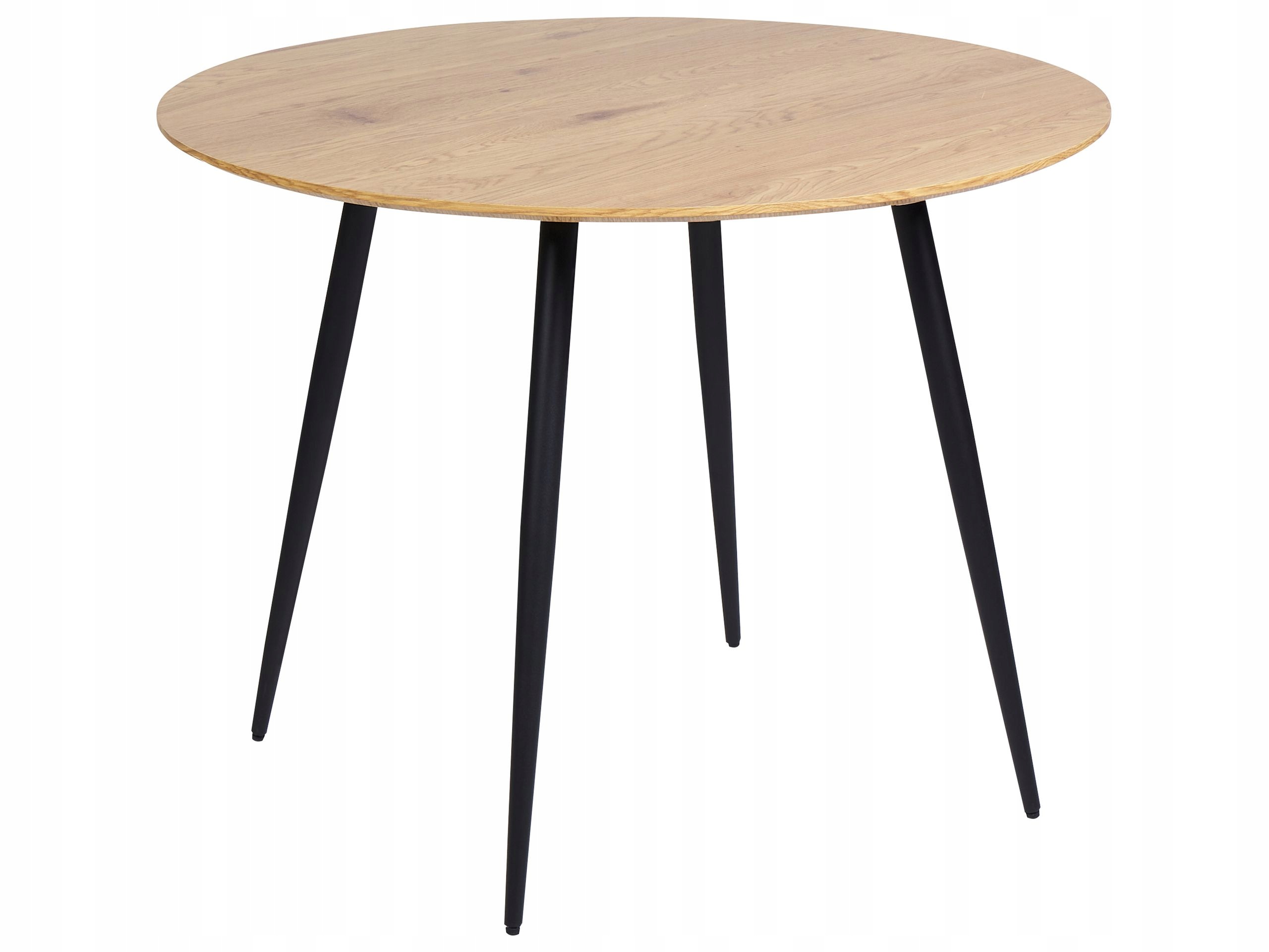 Stół do kuchni jadalni 100 cm jasne drewno Mdf