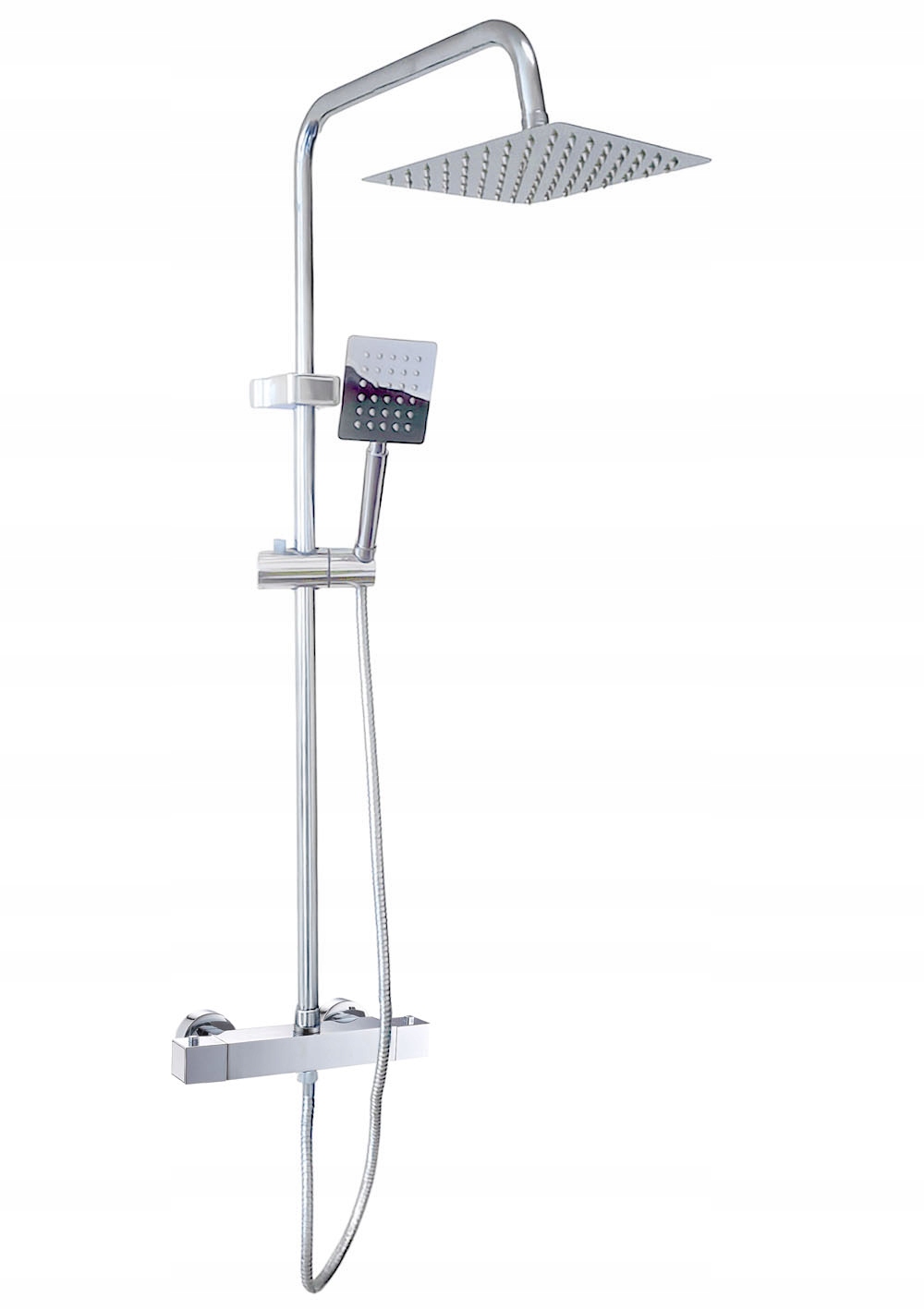 Sprchový set, dažďová sprcha, termostatická batéria, termostat