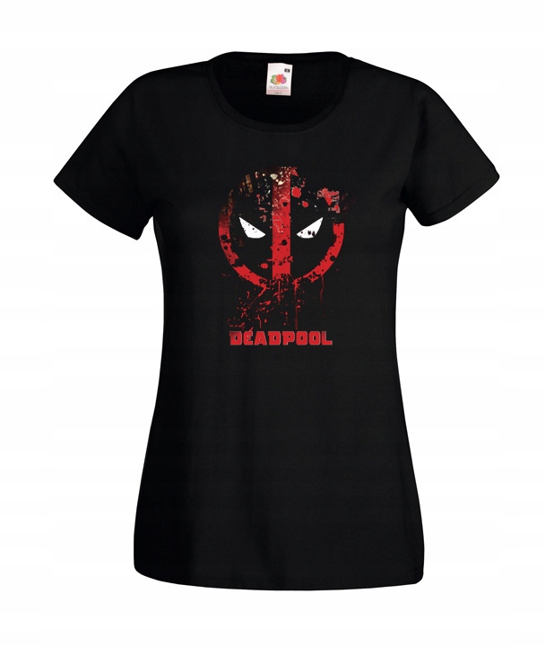 

Xs Koszulka Damska Deadpool Marvel Dead Pool Wzor
