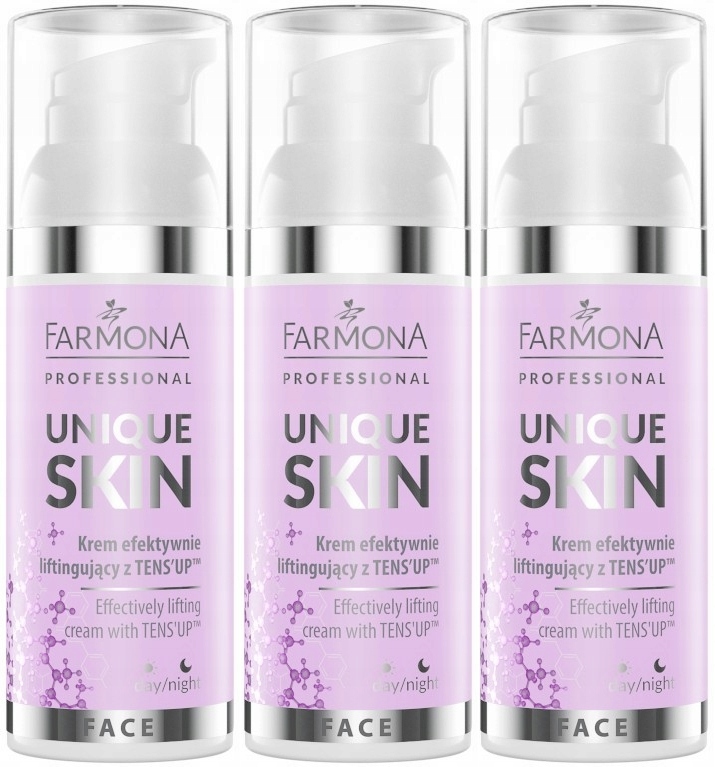 Farmona Efektivní liftingový krém s TensUp Unique Skin Hydratace 3x50 ml