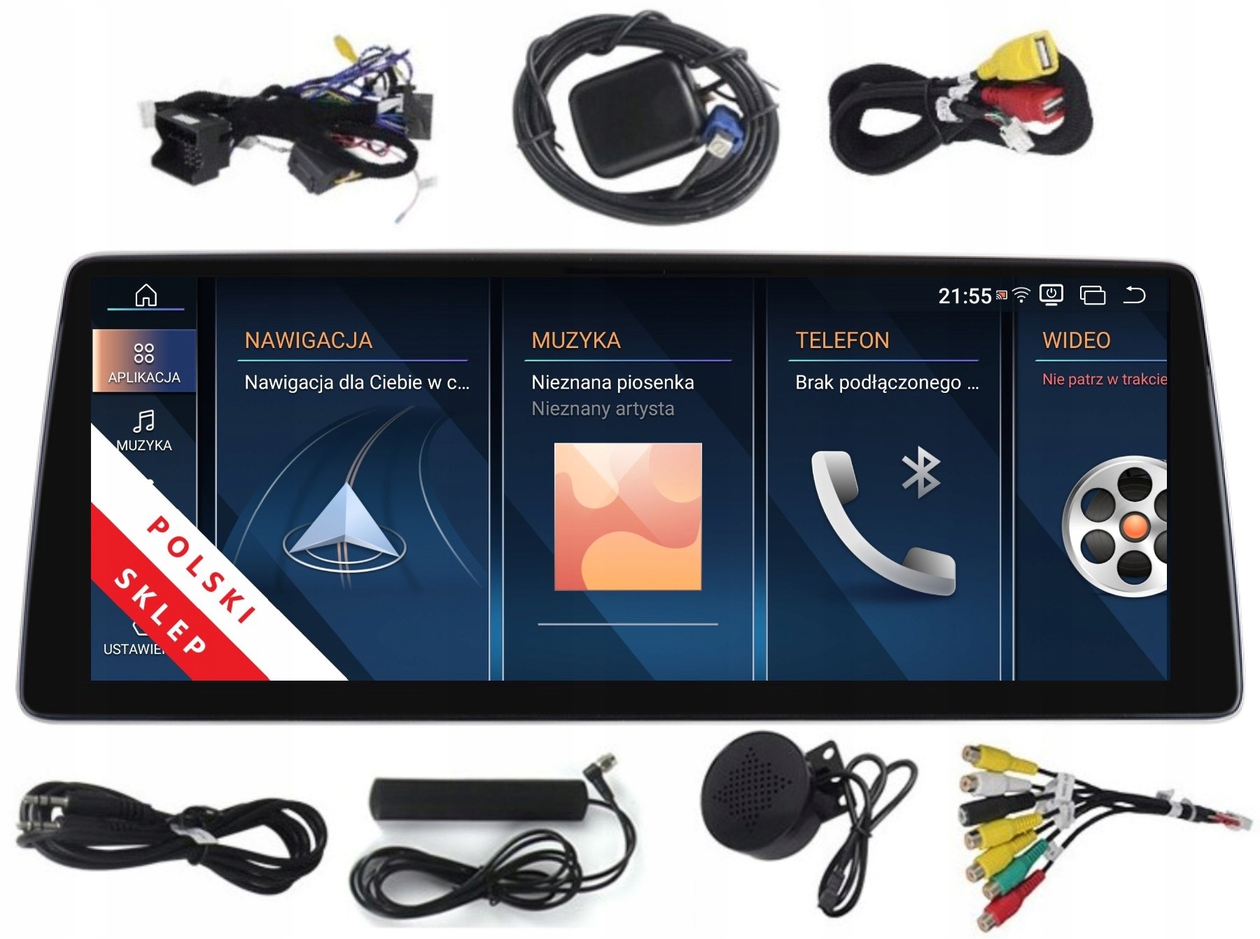 Monitor Navigácia Android Bmw X5 E70 X6 E71 4/128 Gb Carplay Dsp Lte 668S