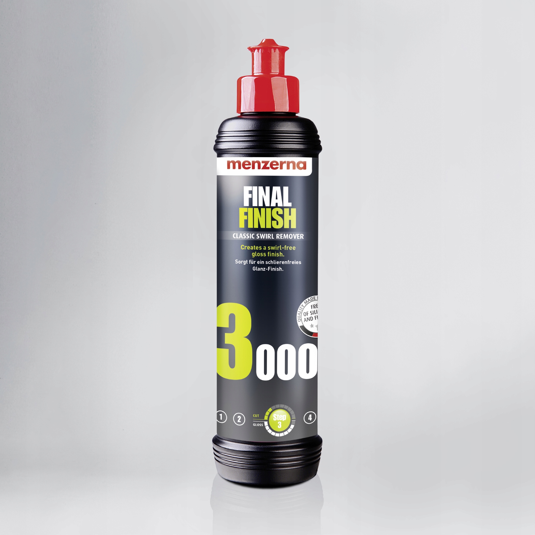 Pasty Polerskie Pady HML 1000 2500 3000 + Wosk + Fibra 4x250ml MENZERNA Producent Menzerna