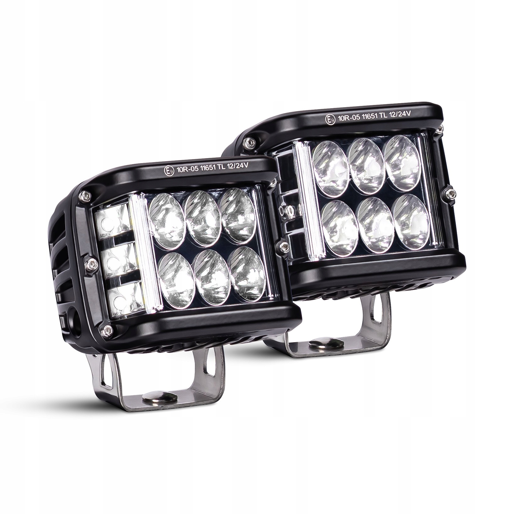 Led pracovní světlo 2x cube šroub kombo pracovní světlo 45W R10 IP67