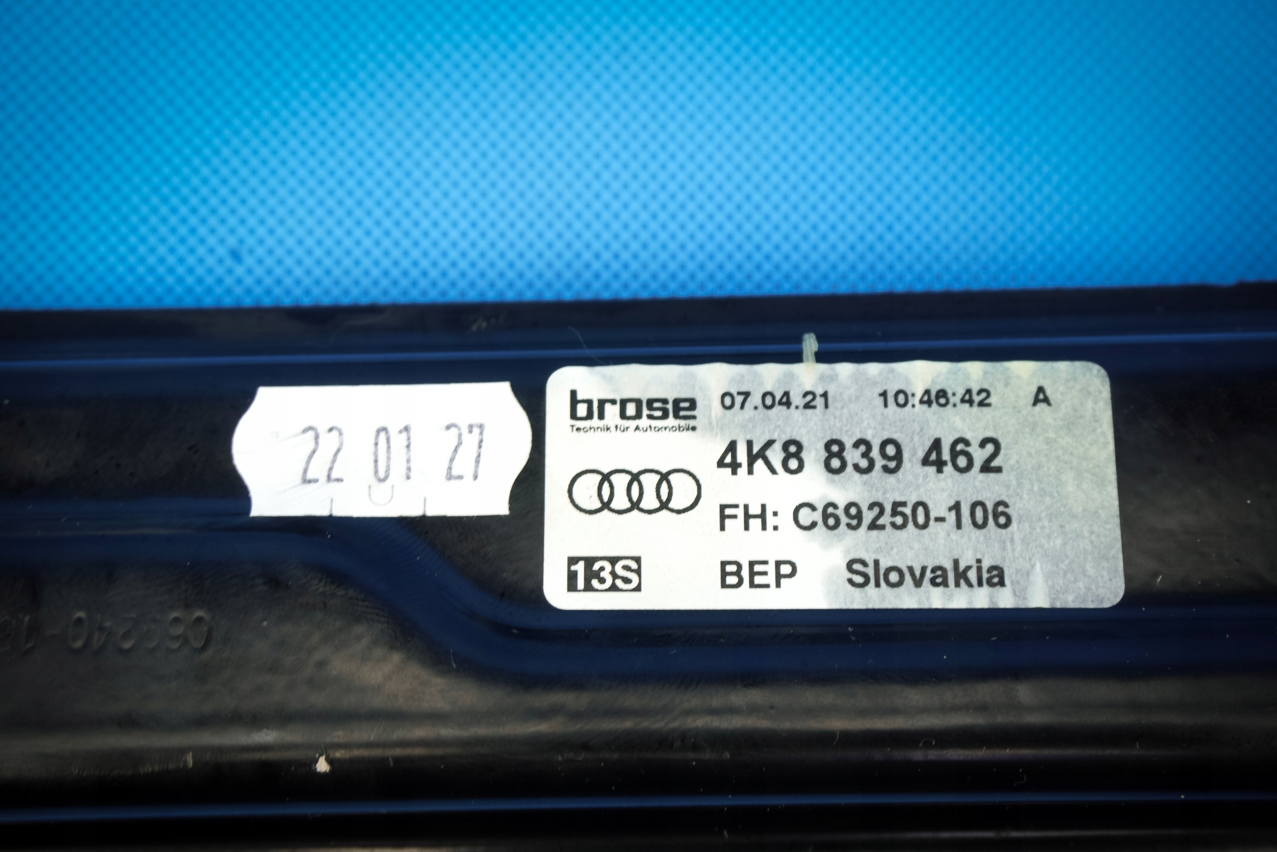 Mécanisme Mécanisme essuie glaces Arrière Audi A7 4K8839462