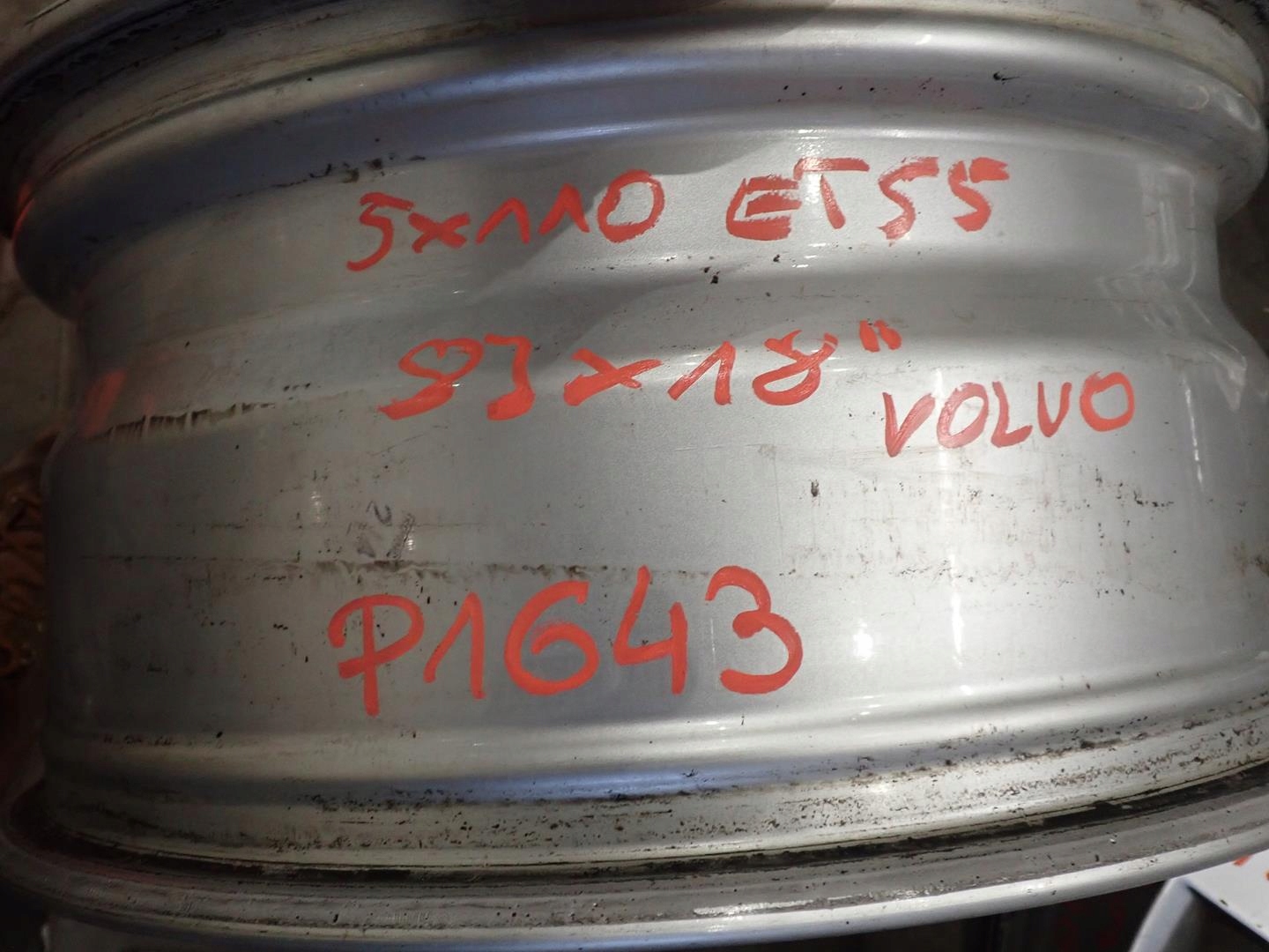 disk disk VOLVO 5X108 ET55 8J 18" 31341782