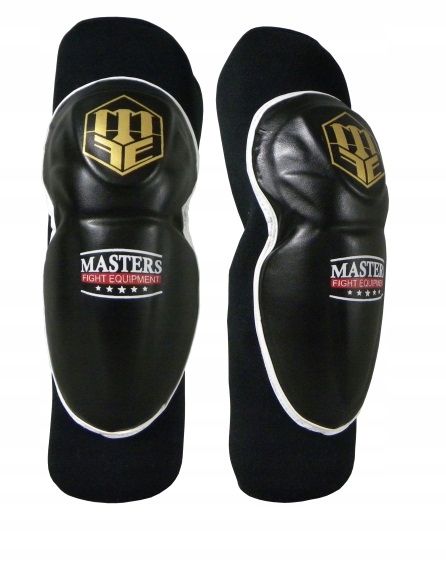 masters Ochraniacze Kolan ok-n czarne Dla Dzieci 10-14 lat 30-40 kg wagi Xs