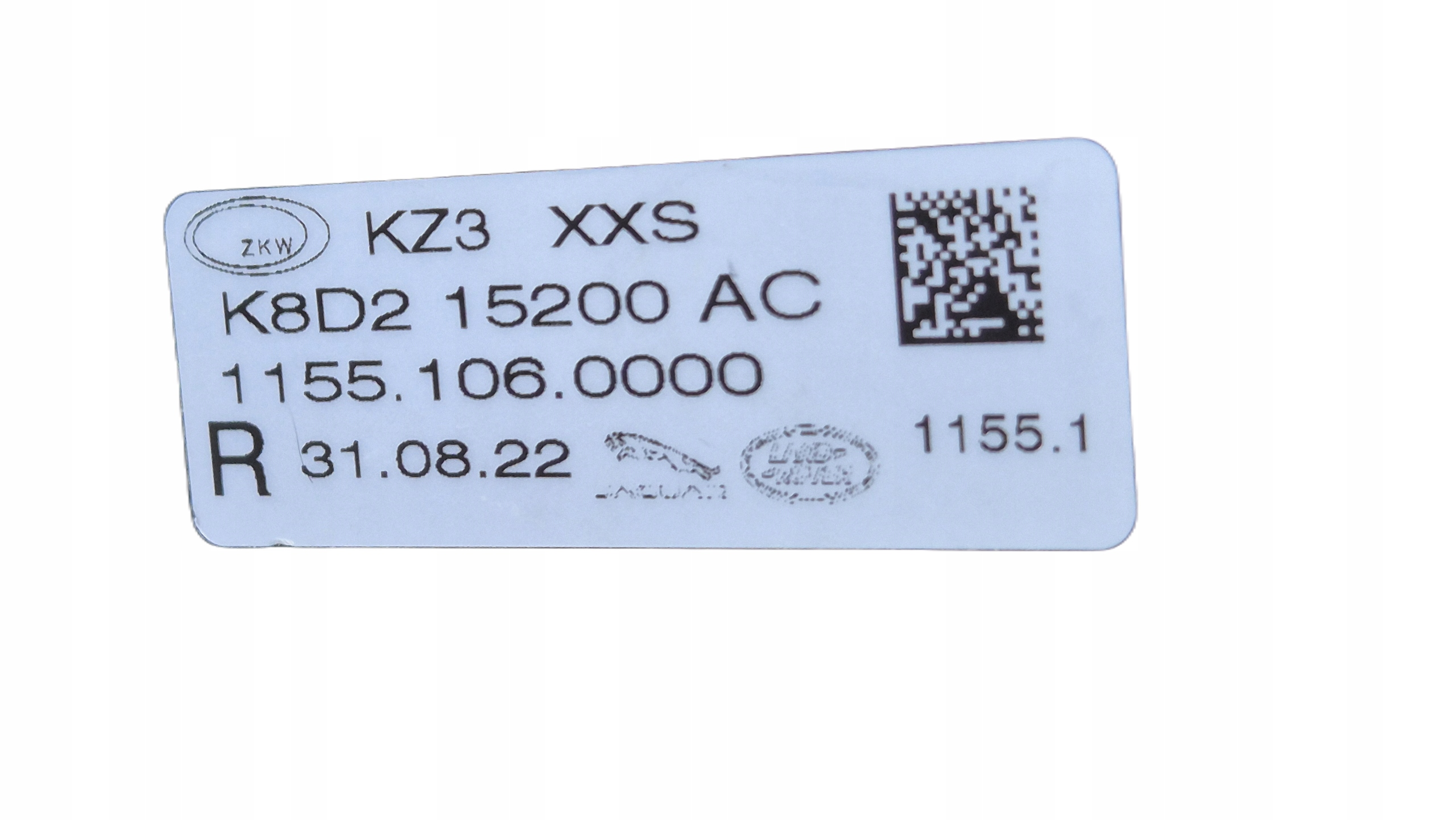 ГАЛОГЕН led правый передний Range Rover Evoque II L551 18- oe K8D2-15200-AC NEW