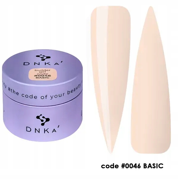 Stavební gel DNKa' Builder Gel Code #0046 Basic 30 ml