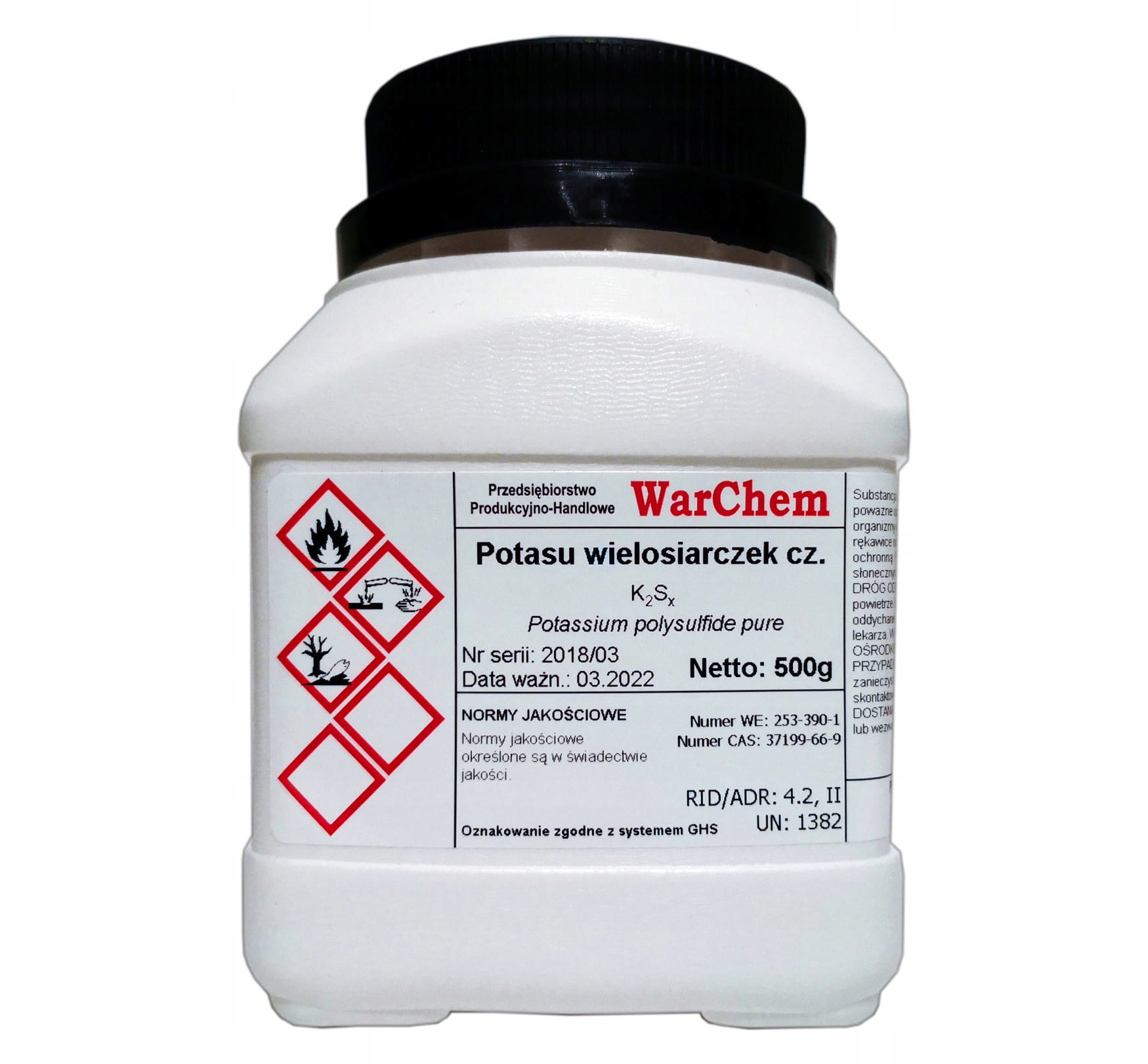 

Wielosiarczek Potasu 500g Warchem [52216]