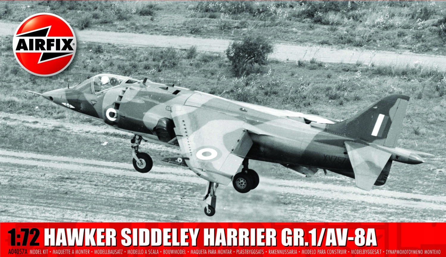 Airfix Hawker Siddeley Harrier GR.1/AV-8A 1:72