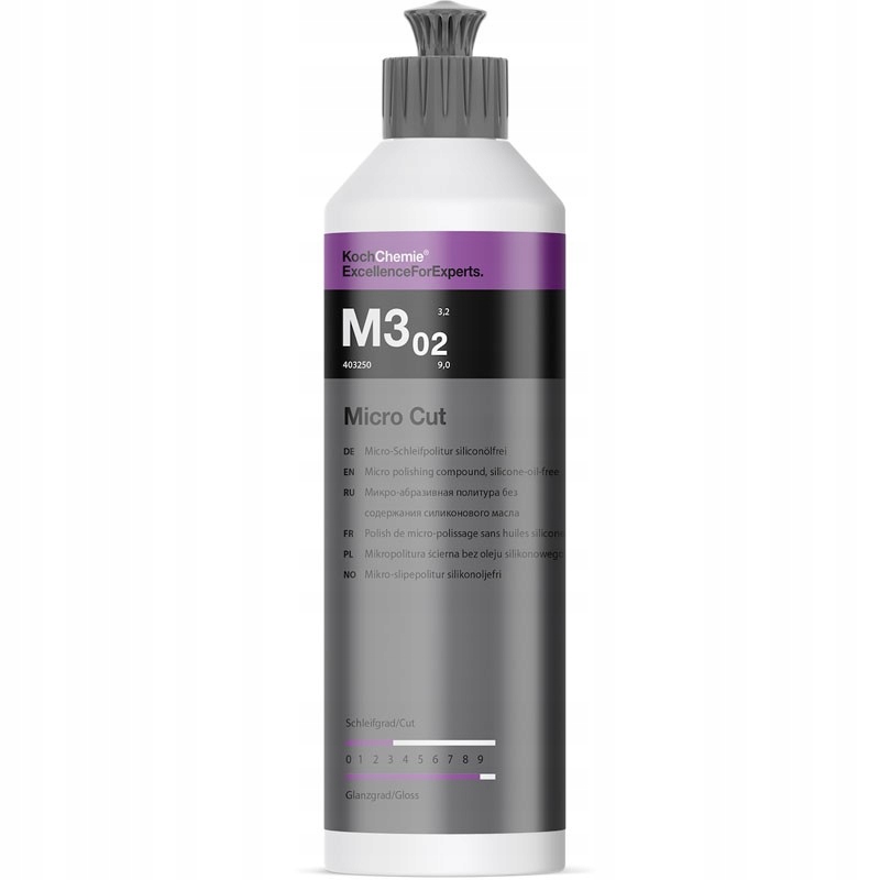 Pasta polerska Koch Chemie Micro Cut M3.02 z mikrocząsteczkami, 250 ml