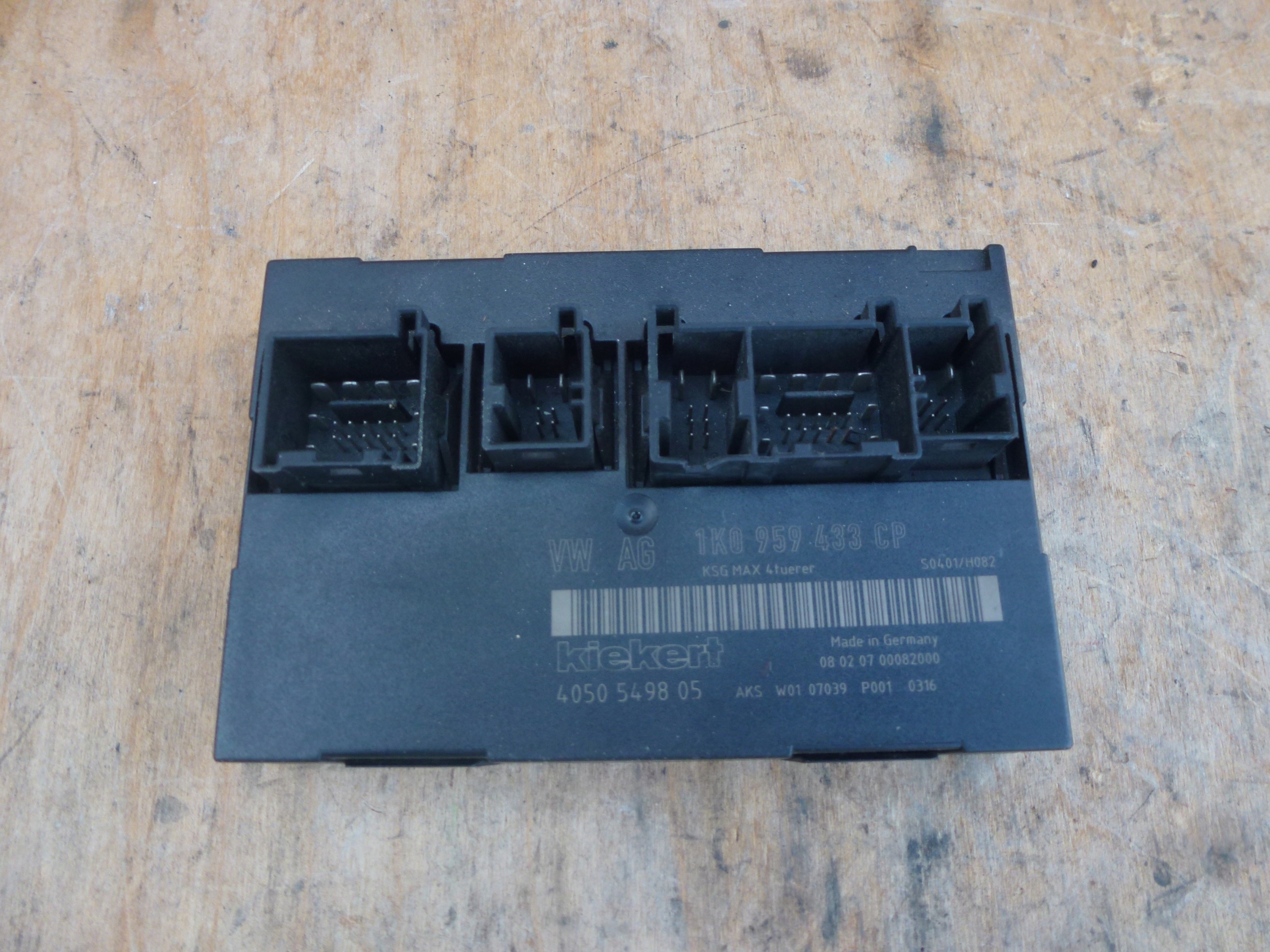 MODUŁ KOMFORTU VW SEAT SKODA 1K0959433CP