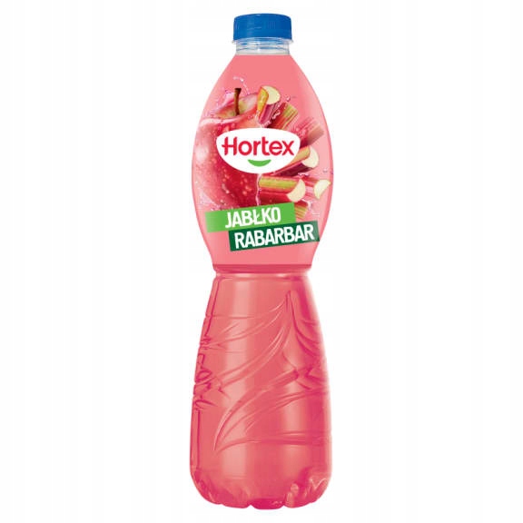 Levně Hortex Nápoj jablko rebarbora Pet