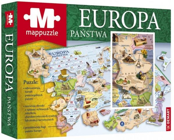 

Mappuzzle Europa Państwa