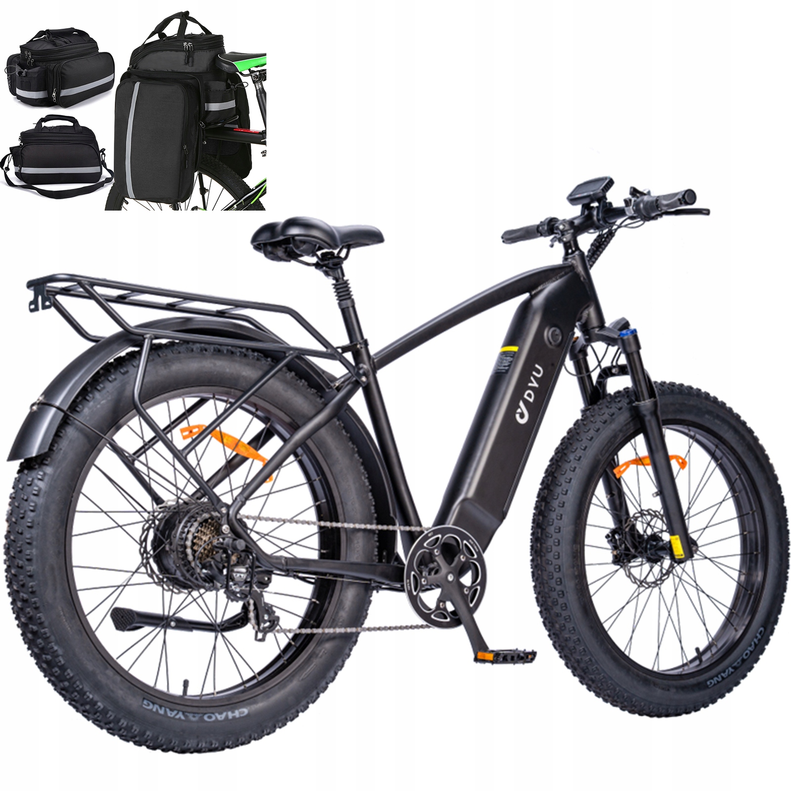 Elektrické vozidlo Dyu King750 1000W 18AH 45 km/h 110 Km 26" Fat Tire Olejové brzdy