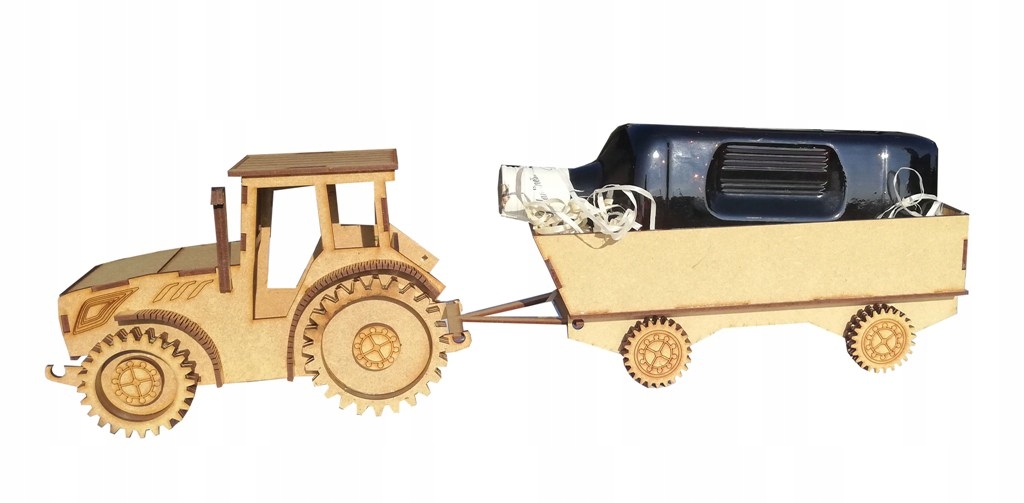 Wódowóz Traktor prezent na każdą okazje 30 40 50 Rodzaj gadżetu opakowanie na alkohol