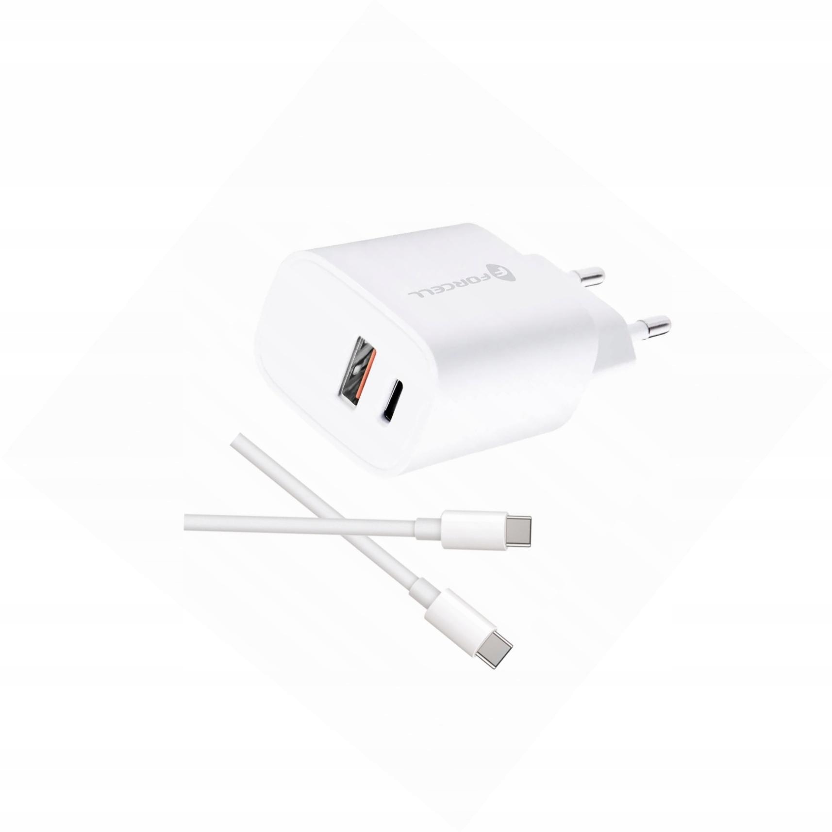 Szybka ładowarka 30W 2 wejścia z kablem Usb-c do Xiaomi 13