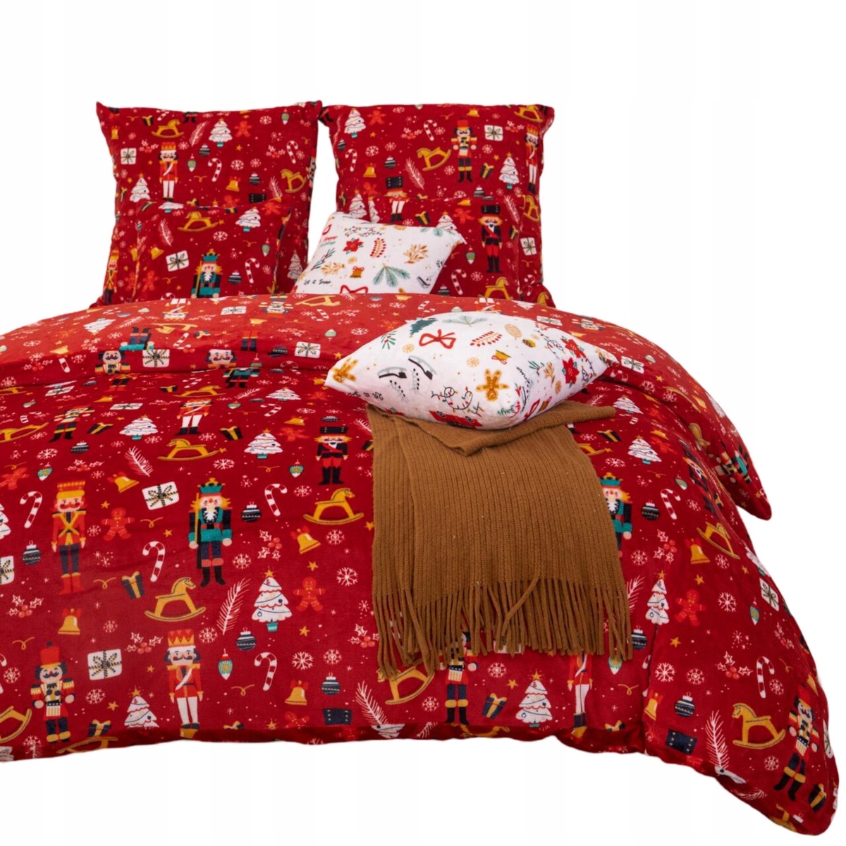 Povlečení z mikrovlákna Medvídek Nut Cracker 220x200 – Louskáčky na ořechy