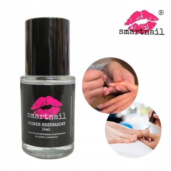 Smartnail Primer Bezkwasowy Acid free 15 ml Zakres pojemności 0-49 ml