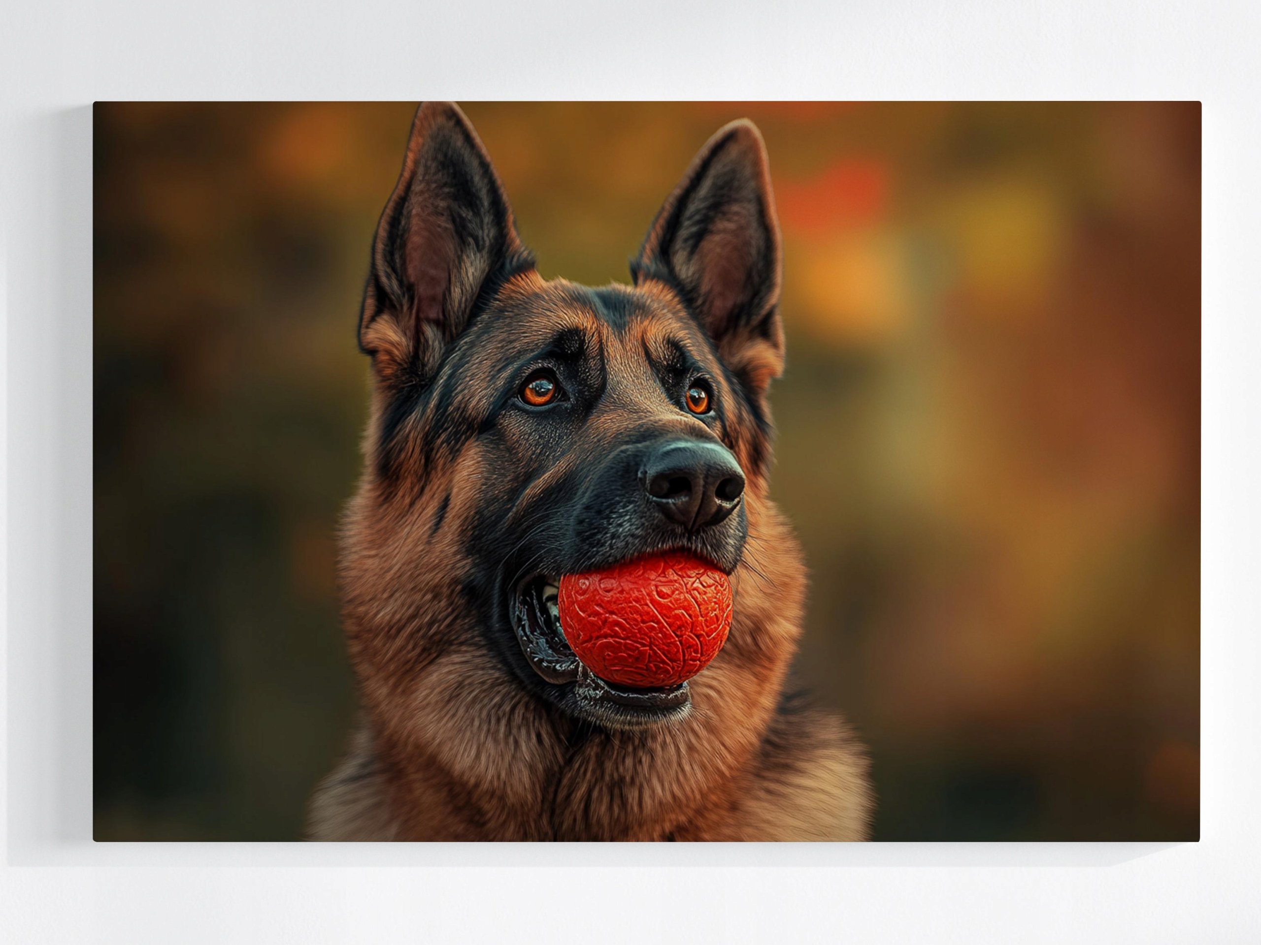 Obraz Na Plátně Canvas Zvíře Portrét Německý Ovčák Wilczur 120x80
