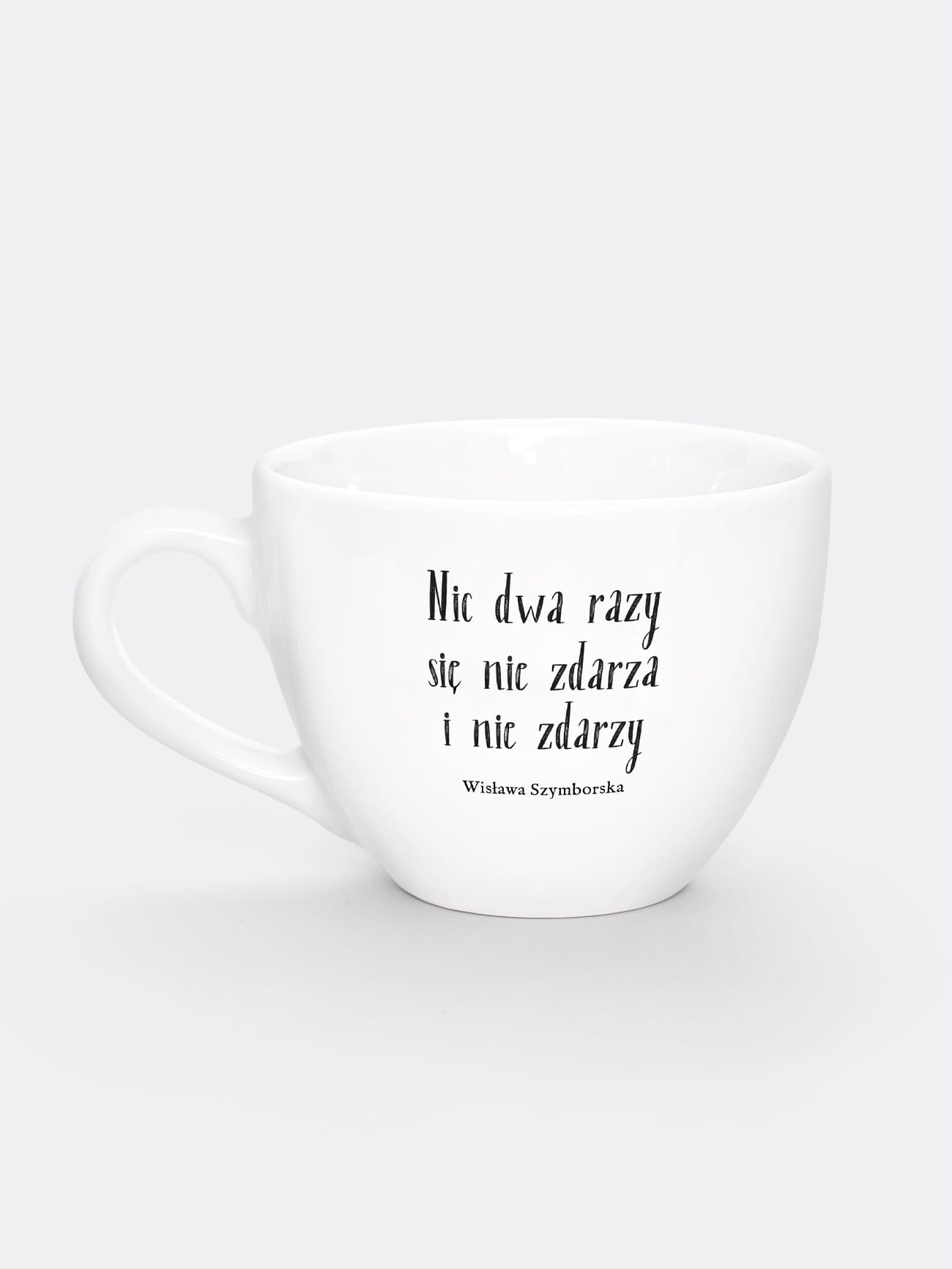 NIC DWA RAZY SIĘ NIE ZDARZA / kubek / 500 ml Rodzaj gadżetu książkowy, komiksowy