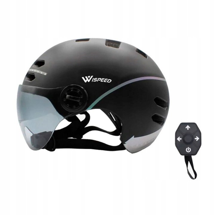 Cyklistická přilba Wispeed FT03-A Black Mat M 55-58 cm Led