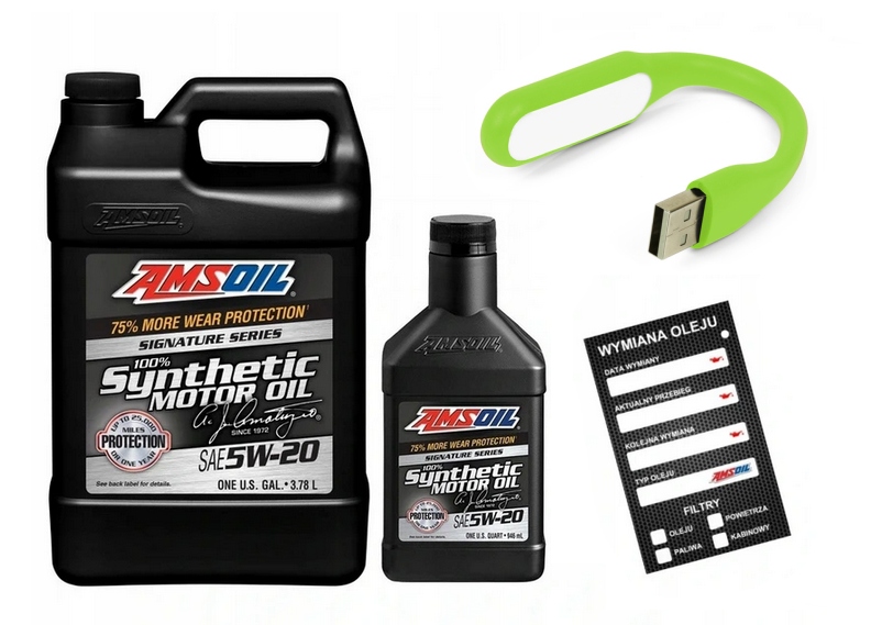 AMSOiL Signature 5W20 Syntetický Alm 4,73 l