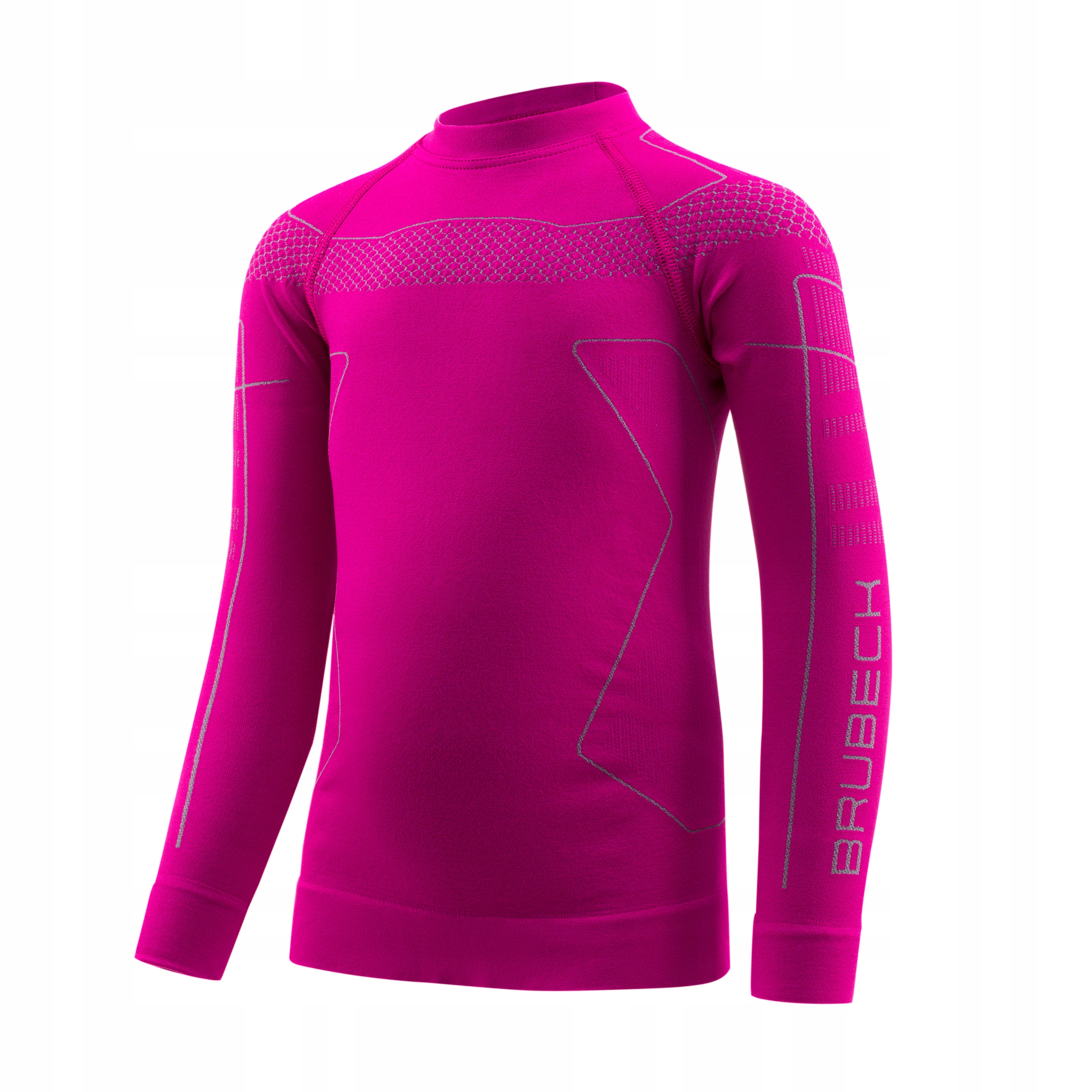 LS1611K Bluza dziecięca Thermo Kids fuksjowy/szary 92/98