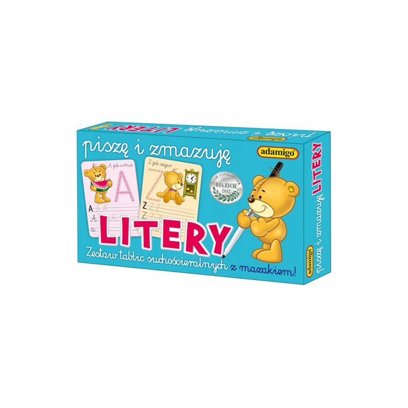 

Piszę I Zmazuję Litery Zestaw Tablic Suchościeraln