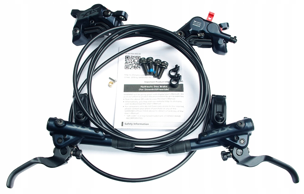 Hamulce Shimano Slx BR-M7120 BL-M7100 4-TŁOCZKI Kpl. P+t, Nowe