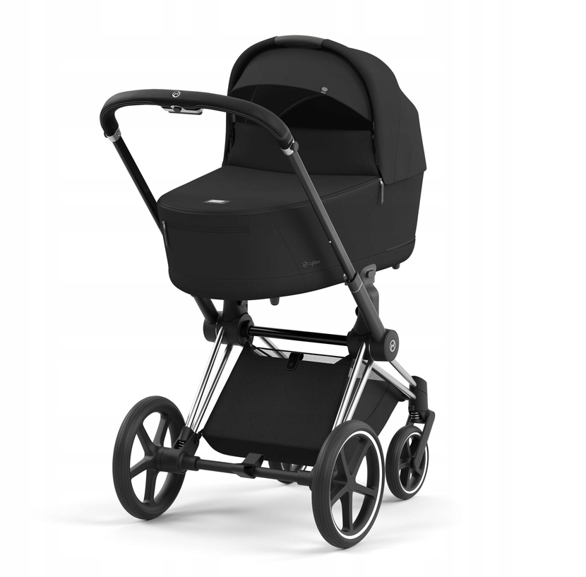Cybex Priam 4.0 Chrome Black stelaż z gondolą Lux 2w1