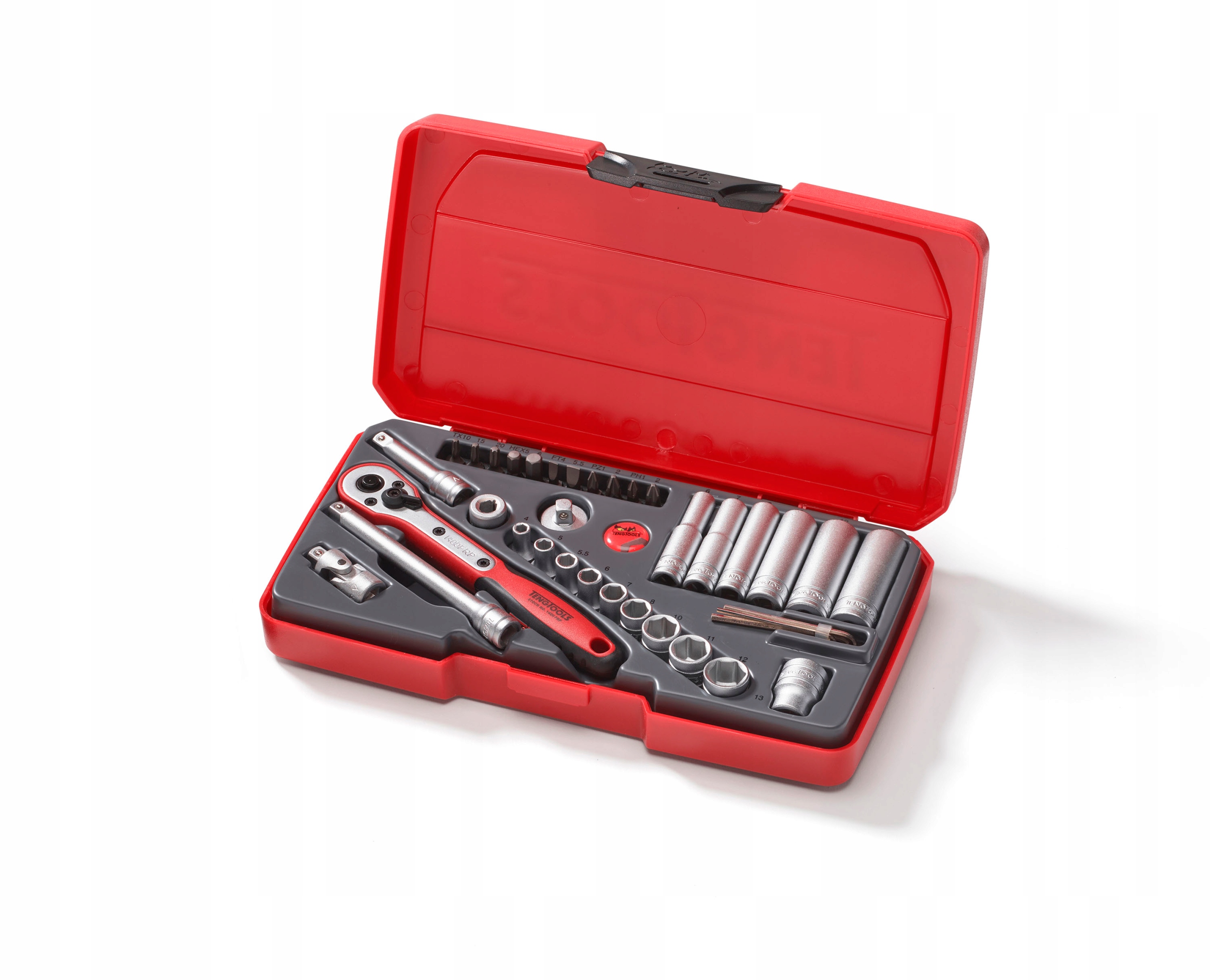 Sada objímkových kľúčov 1/4", 36 ks , Teng Tools T1436