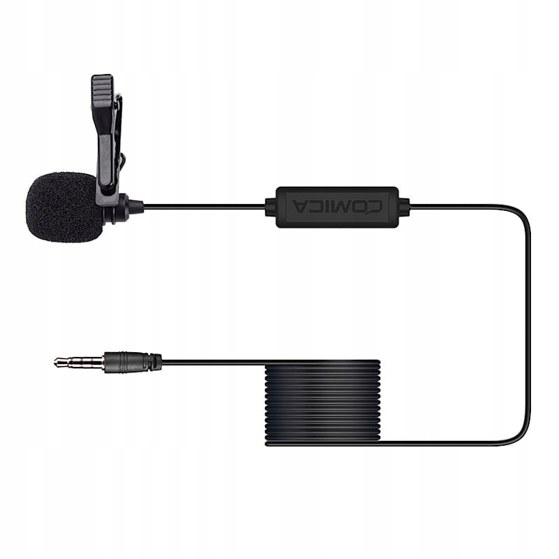 MIKROFON KRAWATOWY ZEWNĘTRZNY JACK 3,5mm KLIPS Kod producenta CVM-V01SP