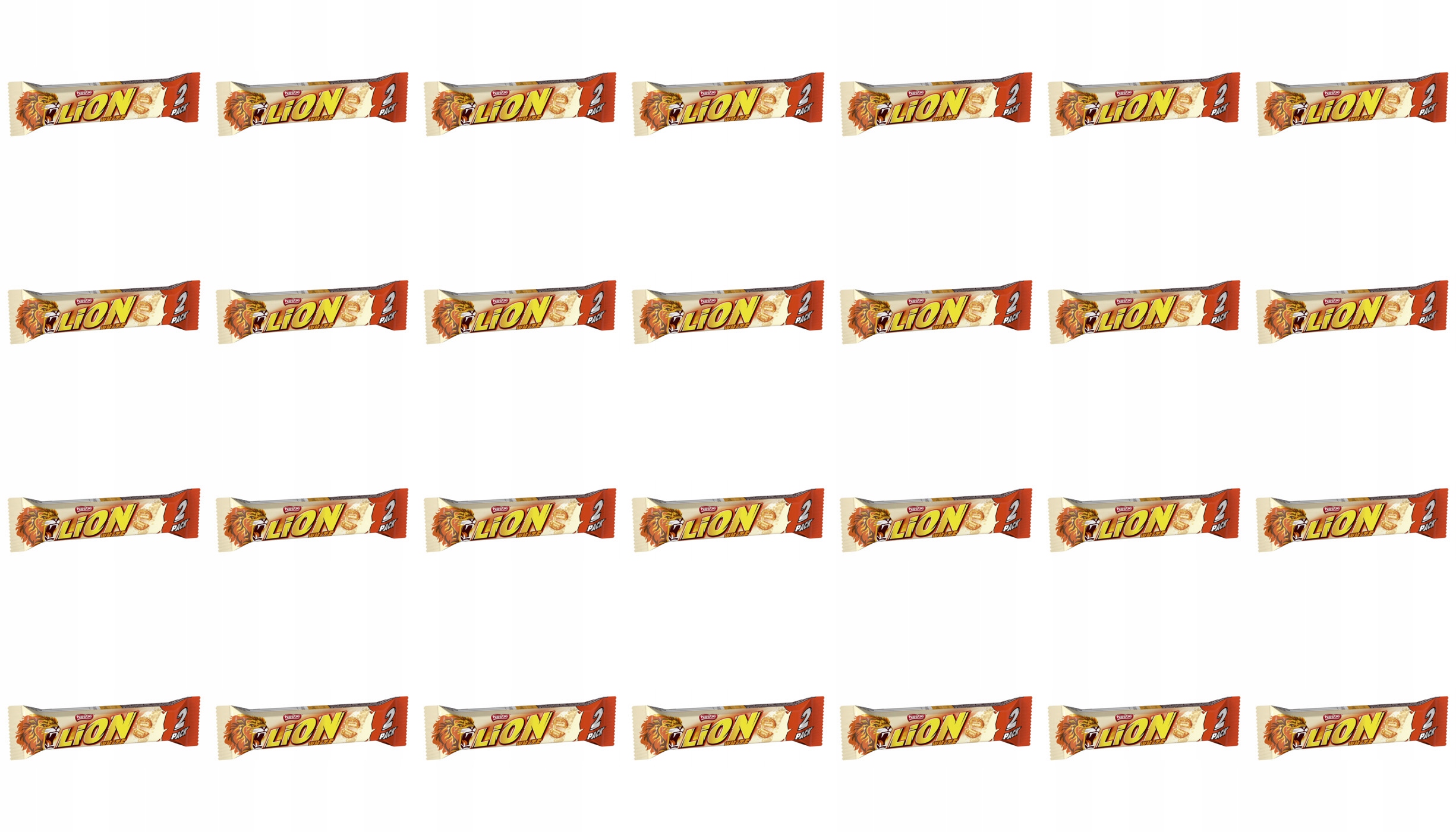 28x 60g Nestle Lion Baton w białej czekoladzie 2-pack Karton