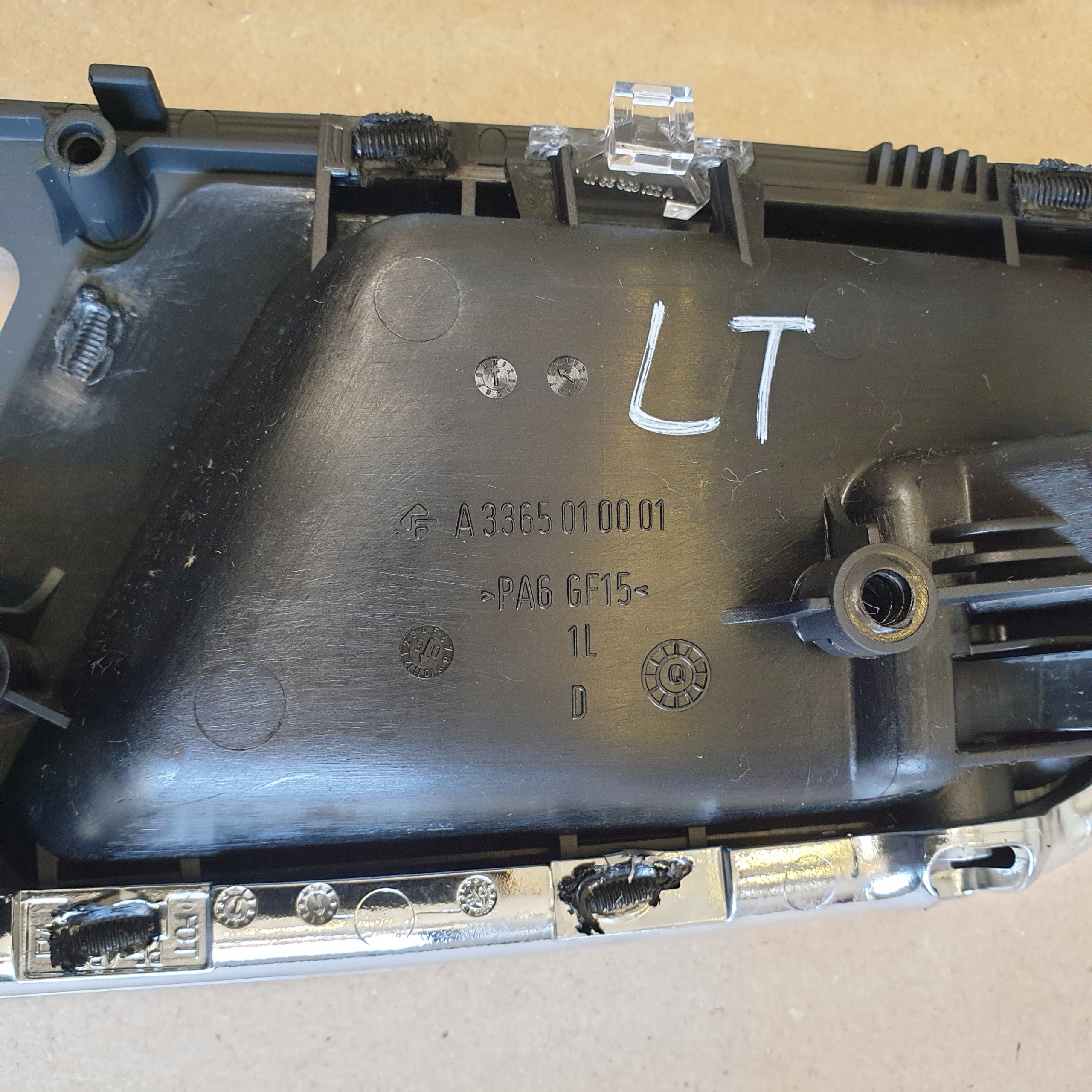 handle inner door left right rear part MERCEDES S W221 OE