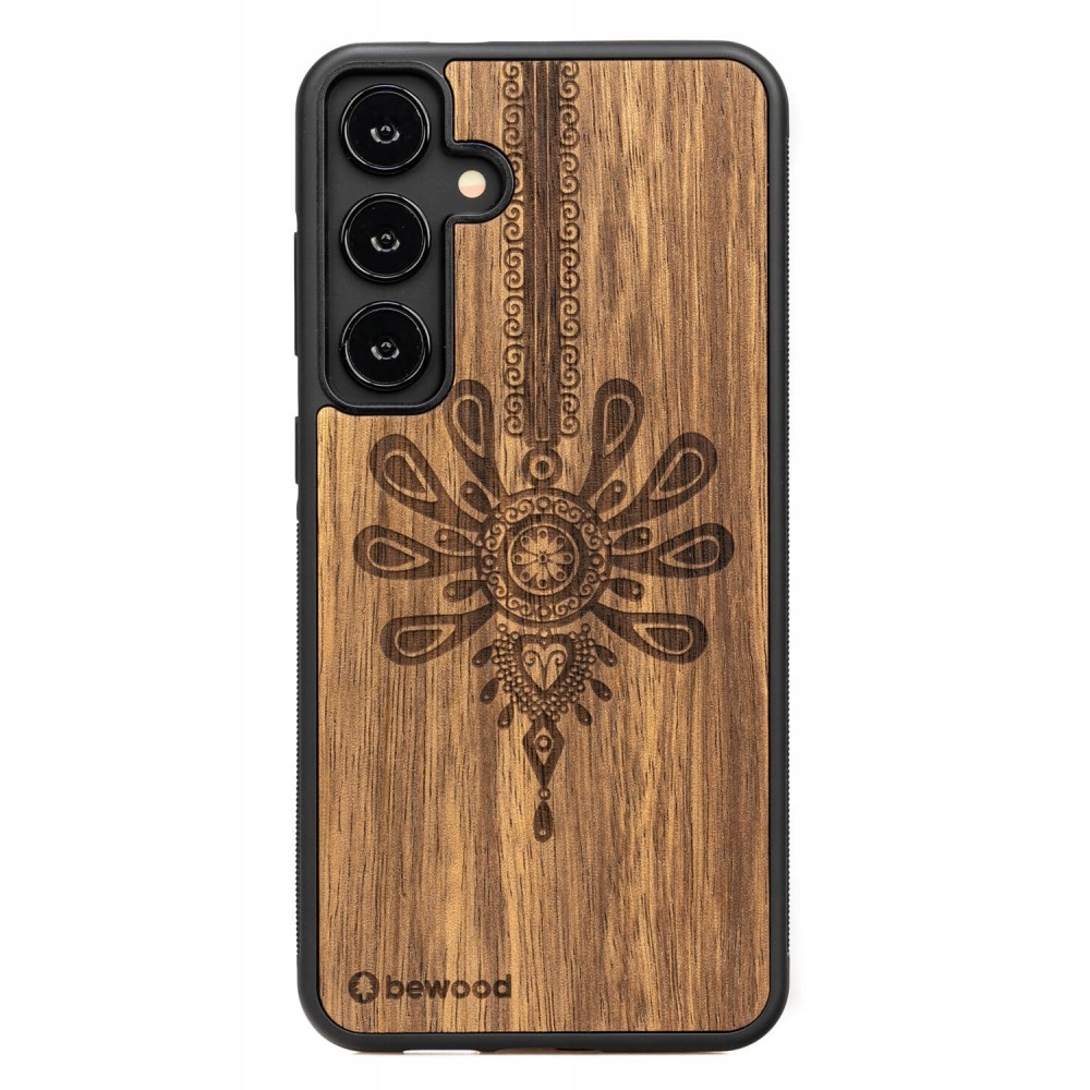 Dřevěné Pouzdro Bewood pro Samsung Galaxy S24 Fe 5G Parzenica Limba