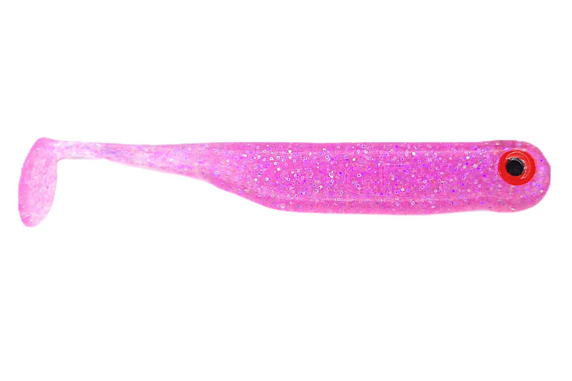 Przynęta Great Fish GF1 Ripper 7cm, Shrimp Scent, Glitter Pink op. 6szt.
