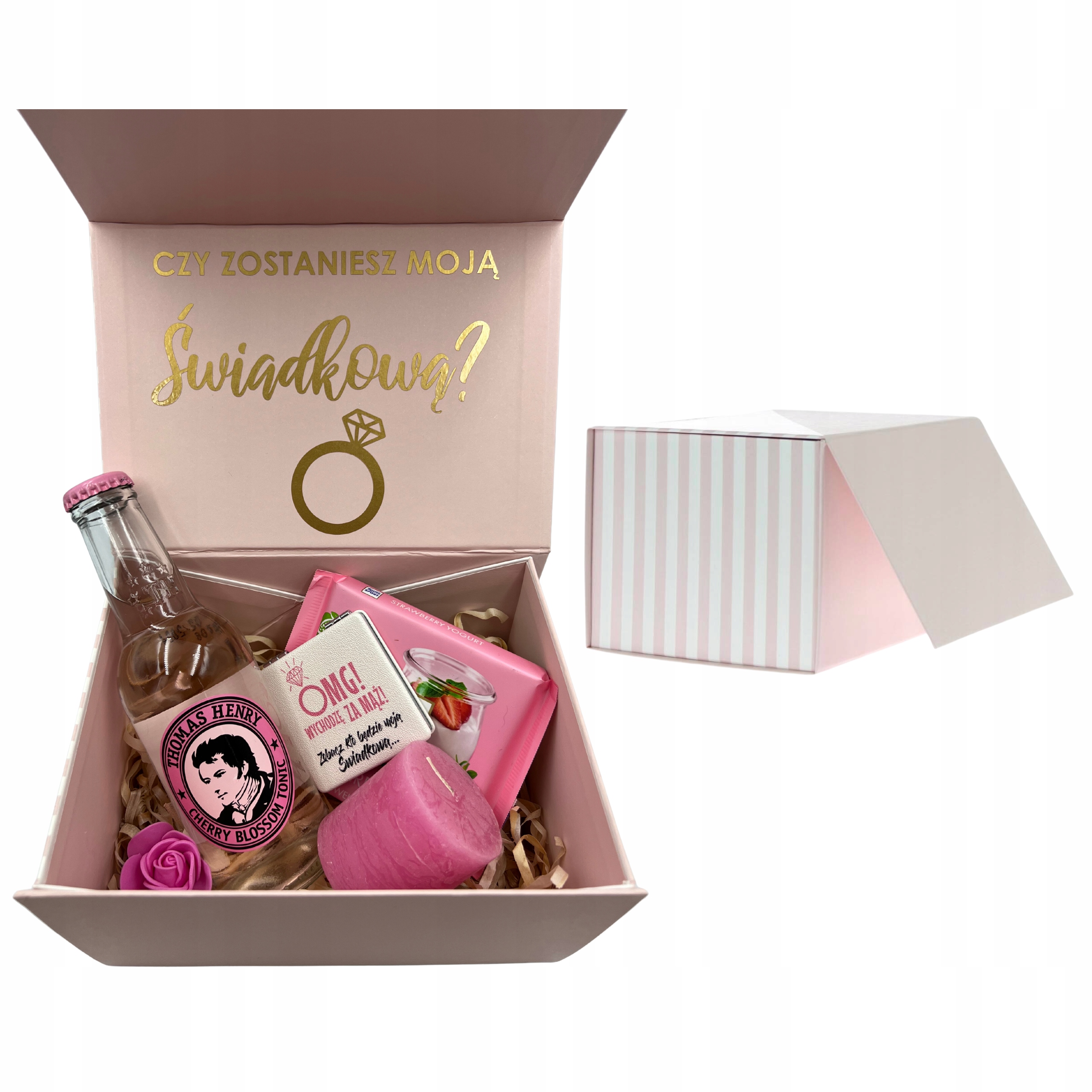 Krabička Box Žádost o svědectví Svědkyně Svatba