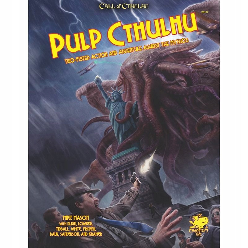 Książka Rpg Zew Cthulhu: Pulp Cthulhu [eng]