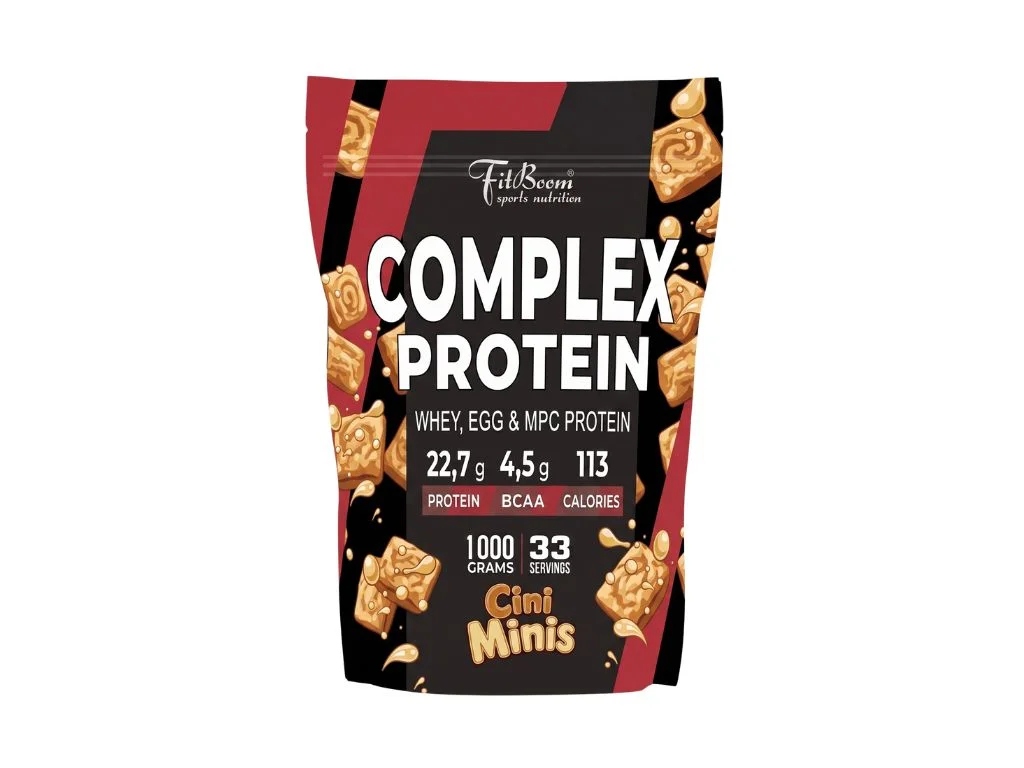 FitBoom Complex Protein 1000g cinnamon