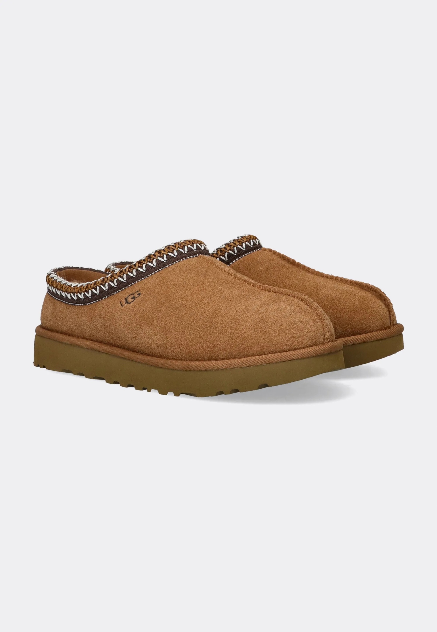 Ugg Krátké Semišové Sněhule Hnědé S Ozdobným Šitím 41 6 G