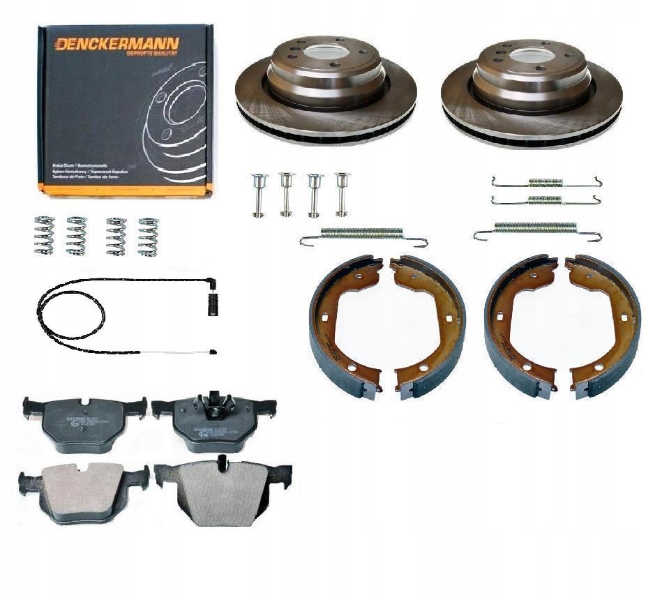 Kotouče Čelisti Bmw X3 E83 Zadní Sada 320 mm