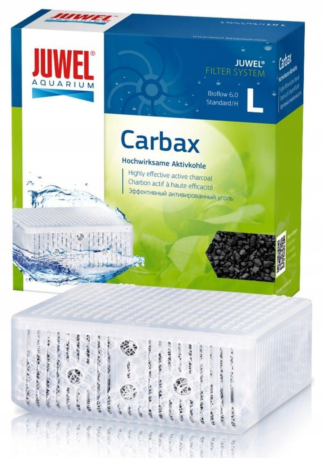 Uhlíková Vložka Do Filtru Juwel L Standard 6.0 Aktivní Uhlí Carbax