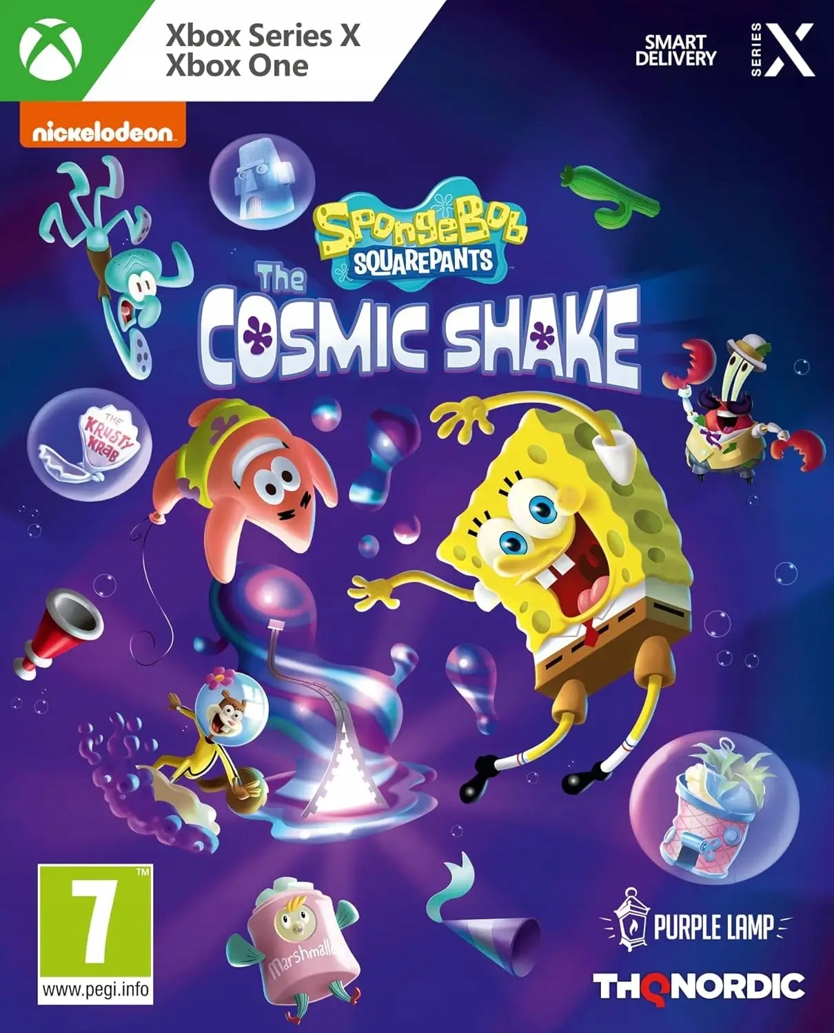 Spongebob Squarepants The Cosmic Shake Xbox One Xbox Series X/s Kod Klucz