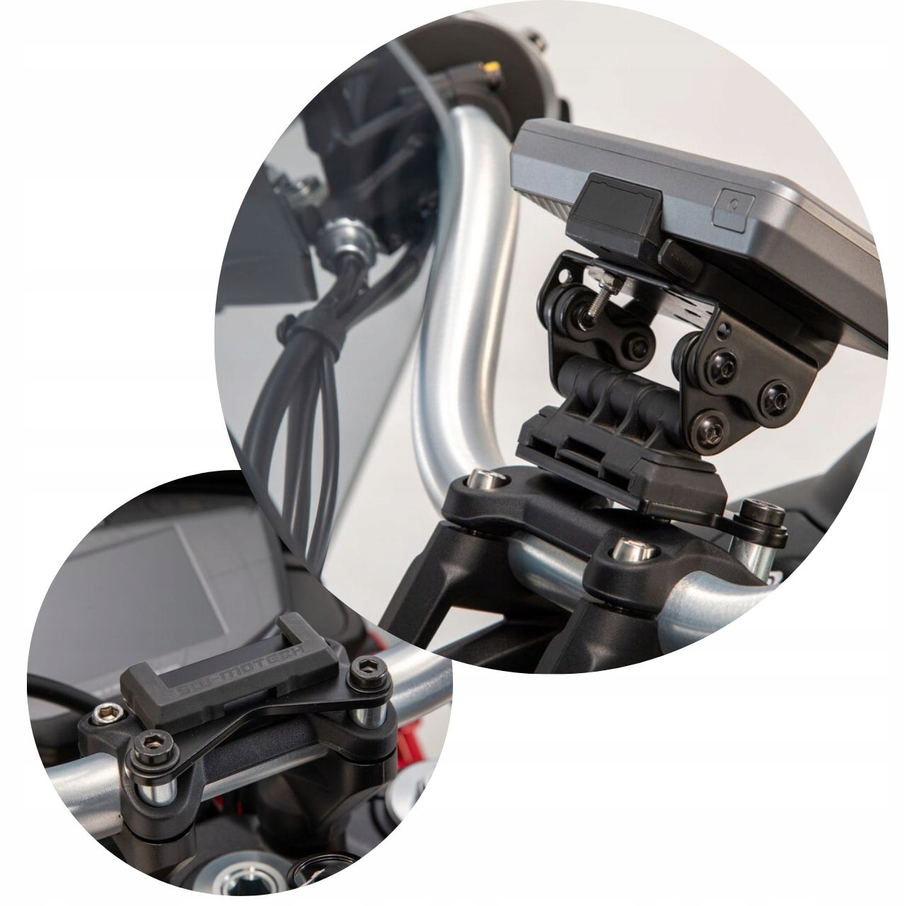 Gps Držiak Volantu Sw Motech Moto Guzzi V85 GPS.17.646.10100/B