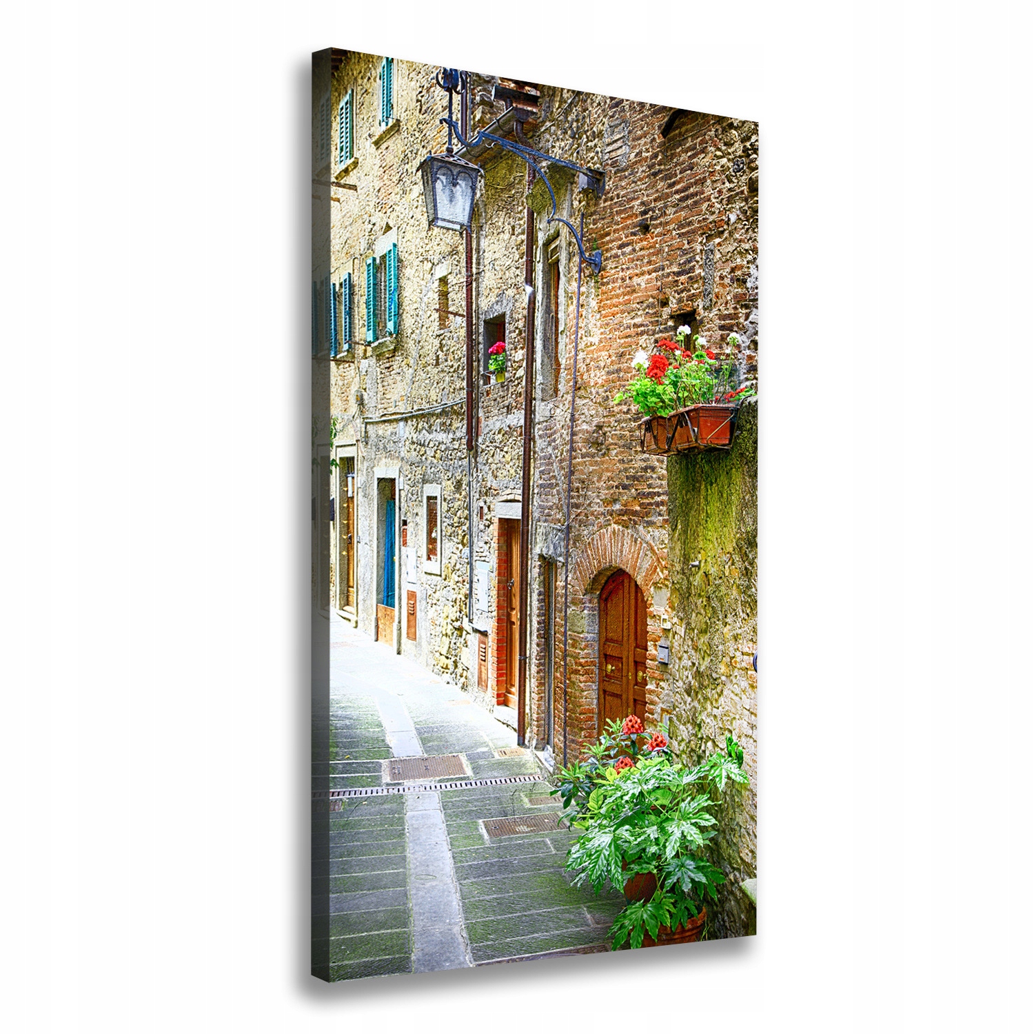 

Foto obraz na płótnie Włoskie uliczki 60x120 cm