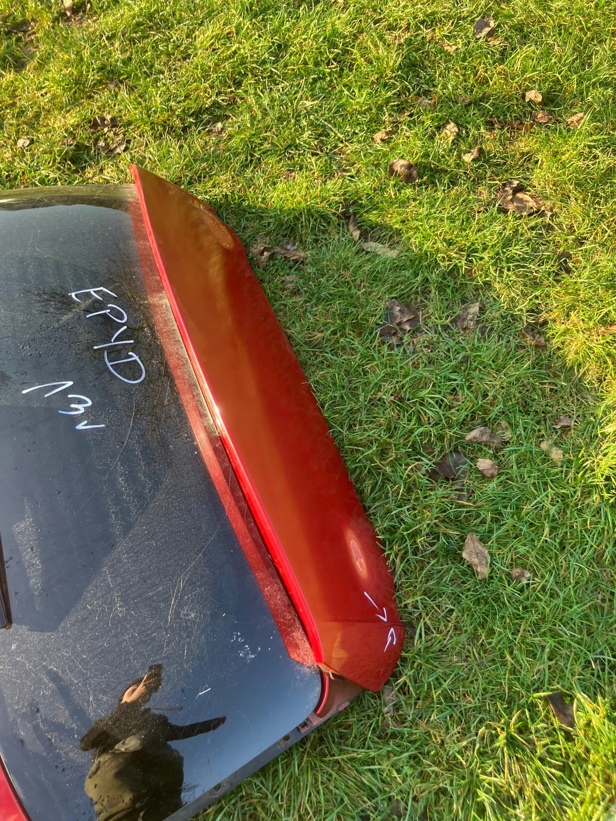 trunk door boot CITROEN C4 GRAND PICASSO II EPYD