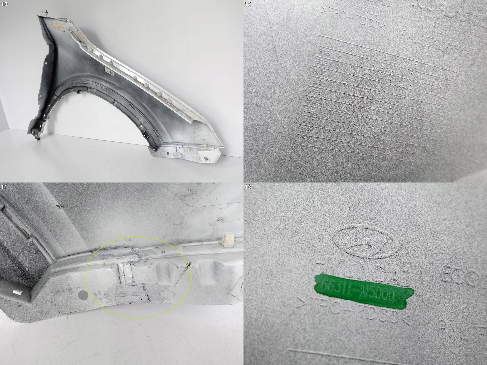 HYUNDAI NEXO 18- fender left front