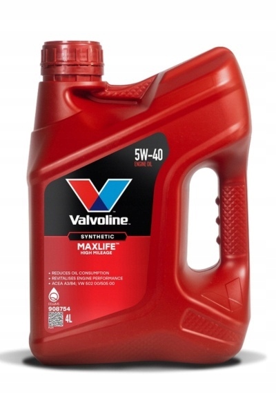 Olej silnikowy Valvoline MaxLife 5W-40 4 l